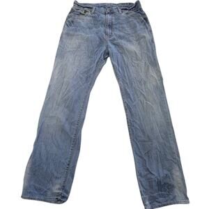 Ralph Lauren Polo Jeans Mens 32x29 Blue Hayden Relaxed Fit Straight Leg Zip Fly